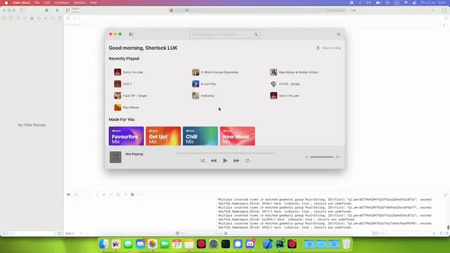 Cider fluid animation
